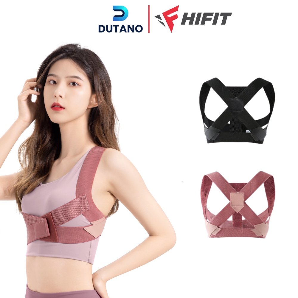 Đai chống gù lưng bảo vệ vòng 1 nữ dây đai định hình khắc phục gù lưng bảo vệ ngực tăng vòng 1 khi tập thể dục