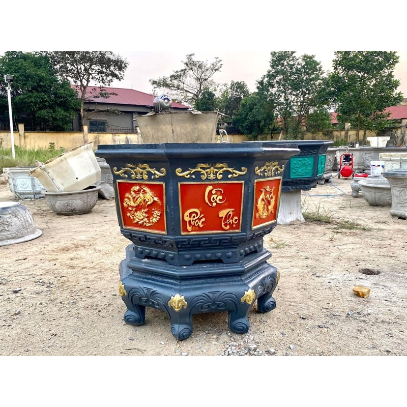 CHẬU THẦN TÀI VUÔNG 80X80