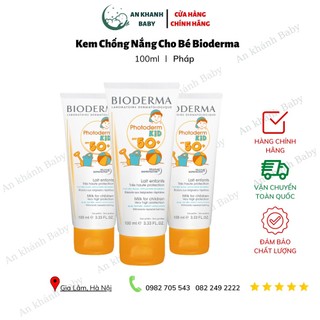 Kem chống nắng Bioderma SPF 50 cho bé