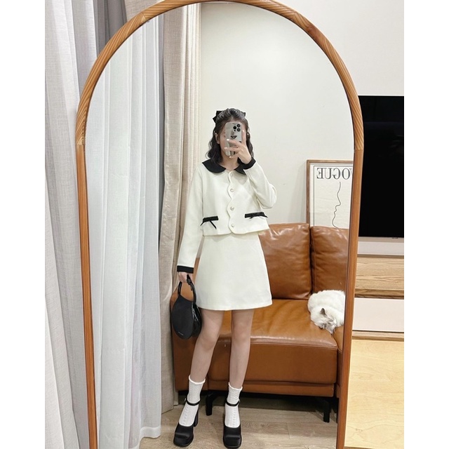 Set dạ tweed nữ - Tiffany | JAMILA |