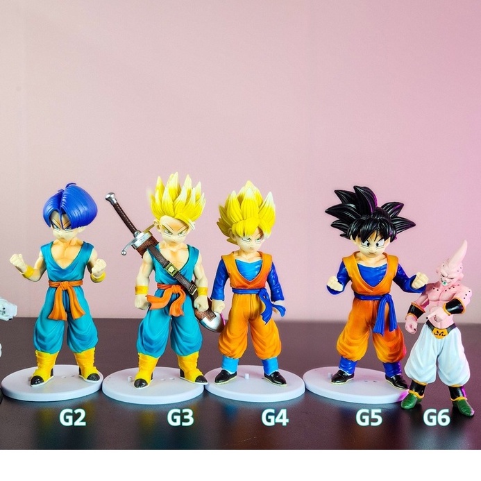 Mô hình nhân vật Dragonball 7 viên ngọc rồng