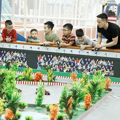 Hà Nội  Vé vào cổng khu vui chơi Kidszone và công viên khủng long tại Funny Kids Royal City