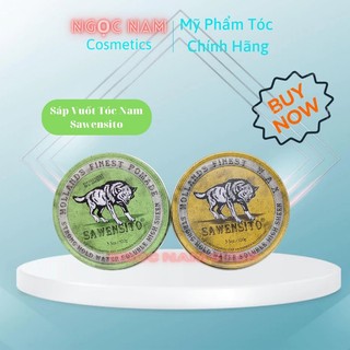 Sáp Vuốt Tóc Nam Sawensito - Sáp Cứng Sói Vàng, Sáp Mềm Sói Xanh 100g
