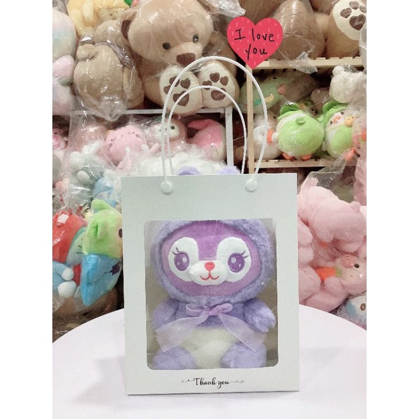 Túi giấy kiếng kích thước  cm