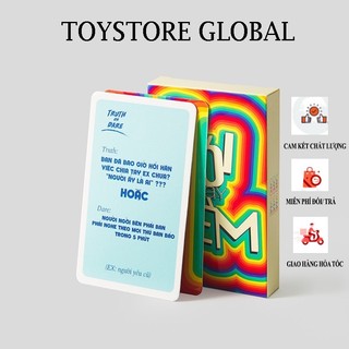 Bộ bài Lói hay Lèm “Truth or Dare” thẻ bài drinking game thật hay thách gắn kết tình bạn