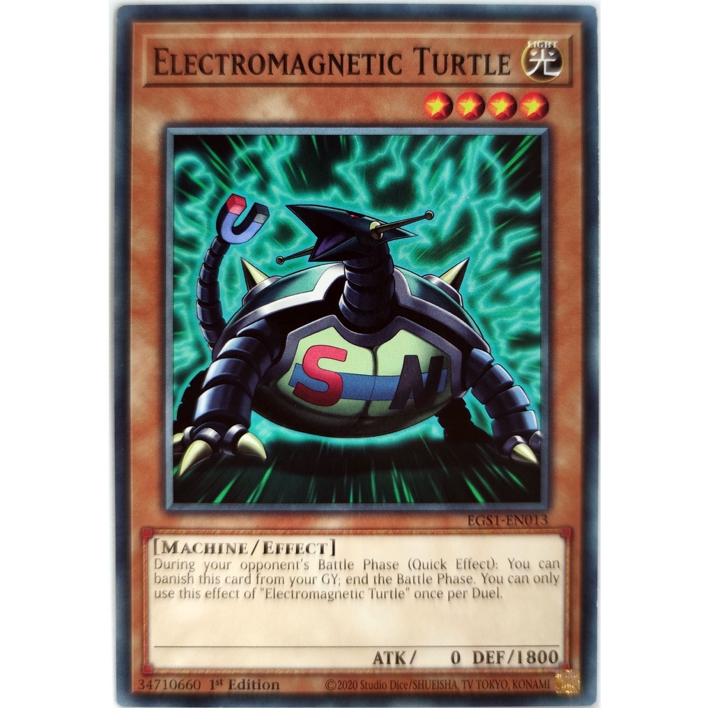 [Thẻ Yugioh] Electromagnetic Turtle |EN| Common