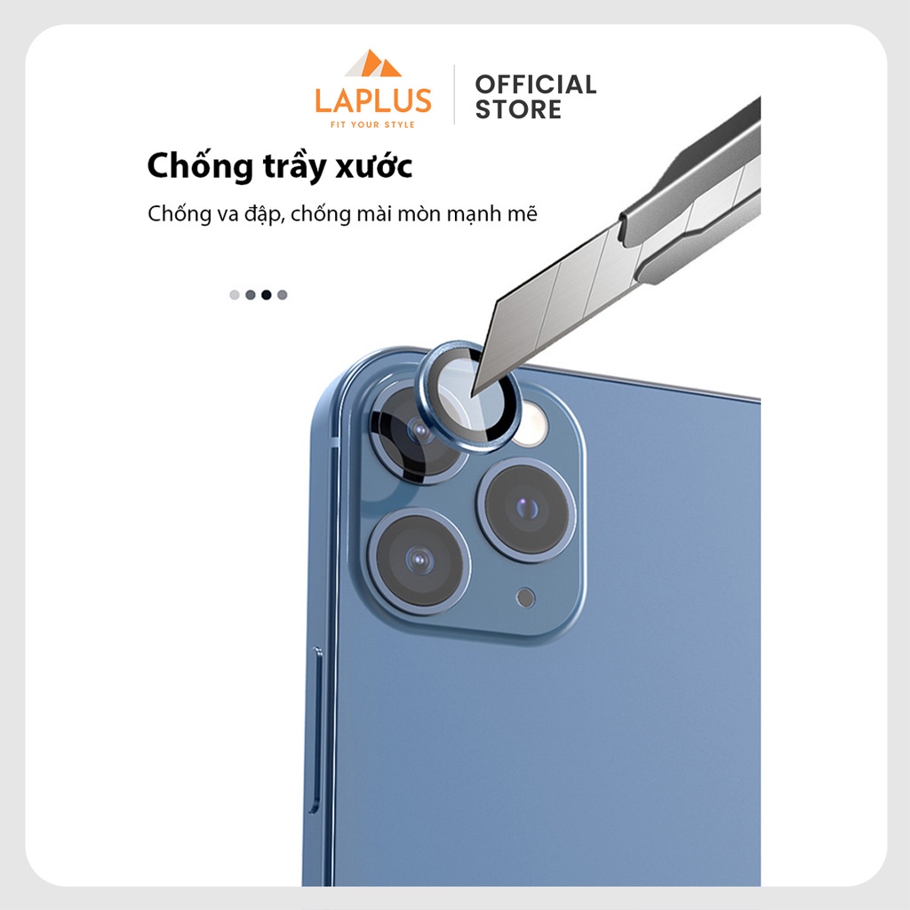 Bộ Vòng bảo vệ Camera iPhone 13/13 mini /13 Pro/13 promax14/ 14 Plus/ 14 Pro/14 Promax  Hạn chế vân tay &amp; Mờ Camera
