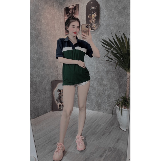 HÀNG MỚI ÁO CẶP  POLO THIẾT LẾ TAY NGẮN ĐƠN GIẢN , THOẢI MÁI KHI MẶC HOKO SHOP HHP