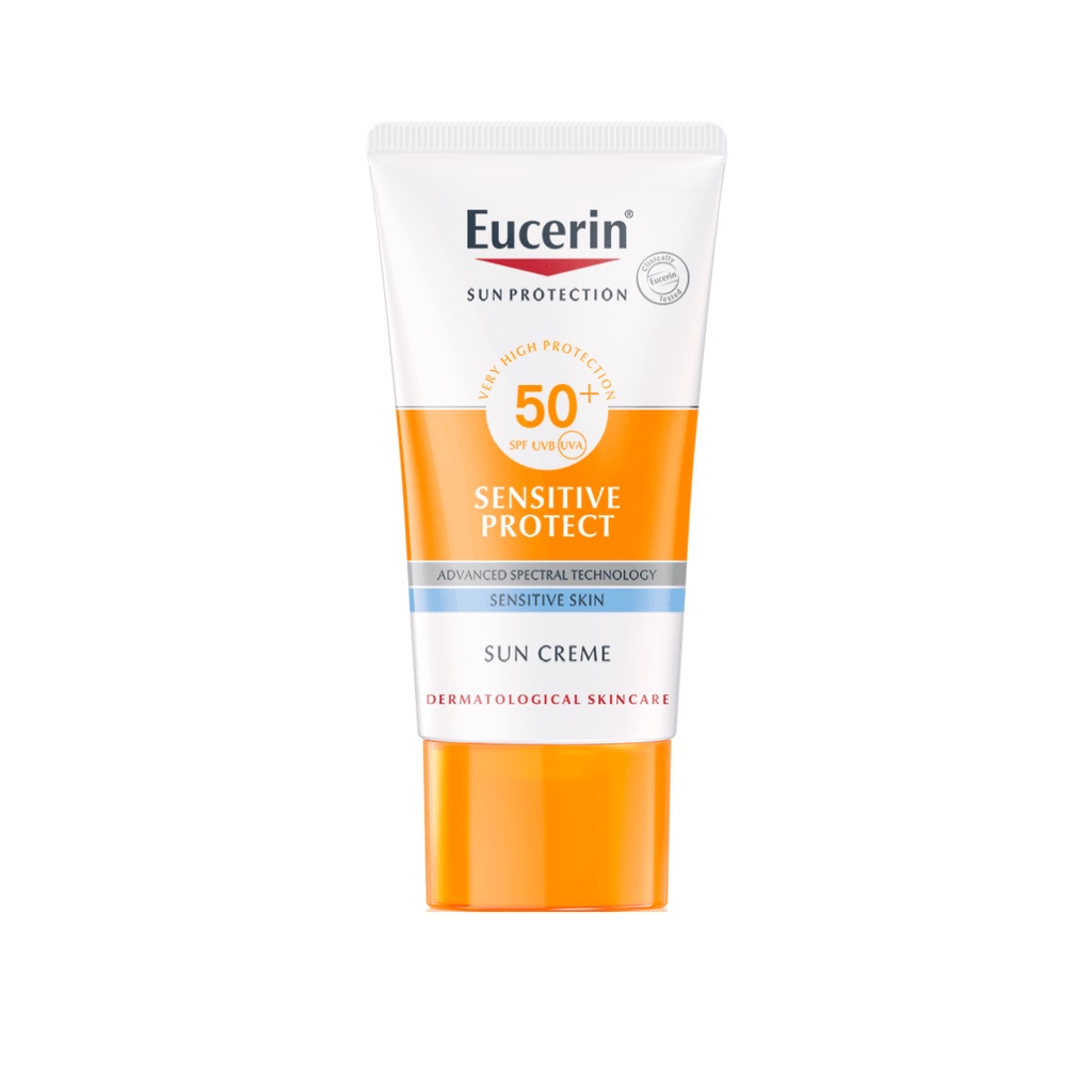 Kem chống nắng Eucerin Sensitive Protect Face Sun Creme LSF 50+  cho da khô dung tích 50ml