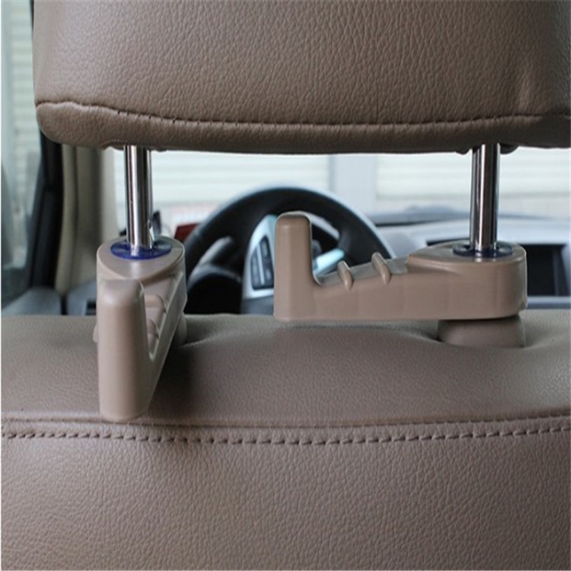 Móc Treo Túi Mua Sắm / Đồ Dùng Gắn Lưng Ghế Ngồi Xe Hơi Bằng ABS Đa Năng Tiện Dụng