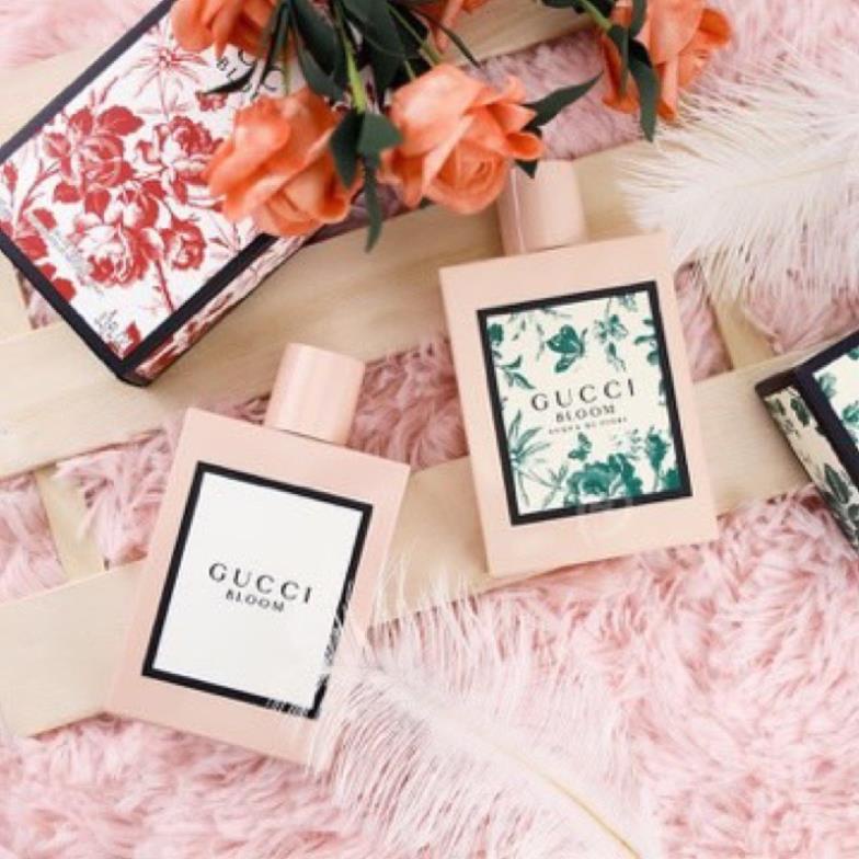 Nước hoa nữ Gucci Bloom EDT vườn hoa thơm ngát chiết 10ml chính hãng - mimosa.storee