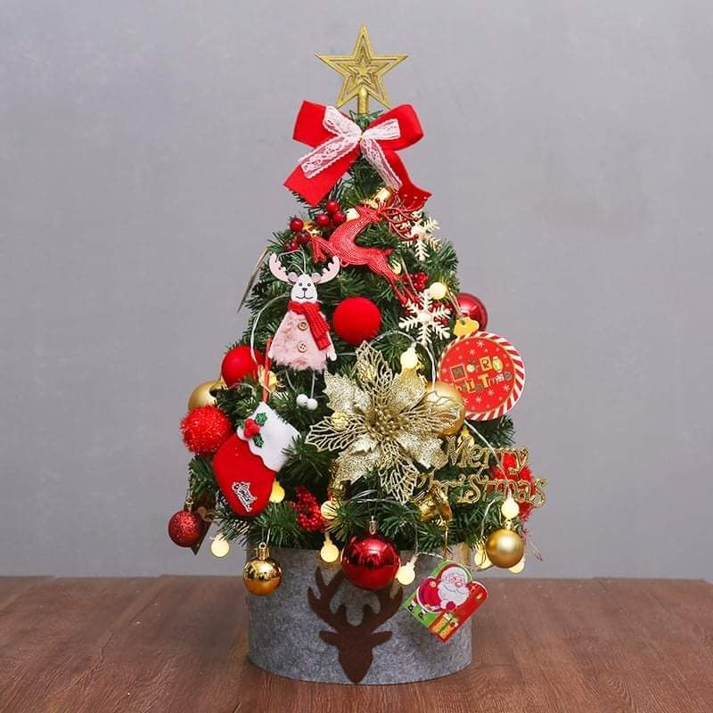 CÂY THÔNG NOEL, CÂY THÔNG MINI ĐỂ BÀN GIÁNG SINH, MERRY CHRISTMAST FULL PHỤ KIỆN
