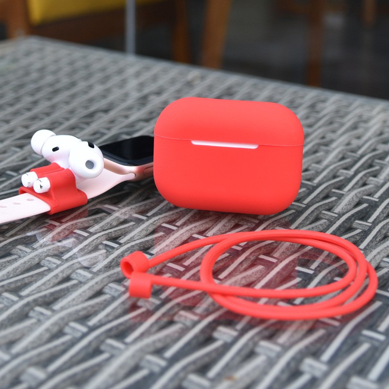 Combo 5in1 Vỏ Bọc Tai Nghe AirPods Pro 2 (2022) Bluetooth Không Dây Ốp Bảo Vệ Case Silicon Nhiều Màu - Minh An Saigon