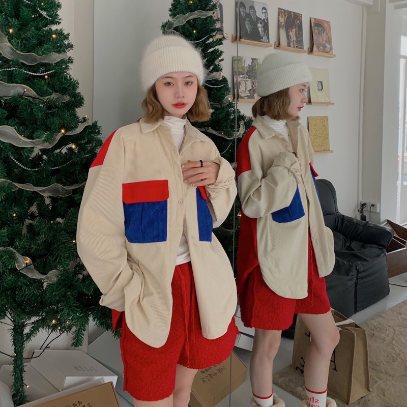 Áo kiểu SUXI chất nhung phong cách hàn quốc thời trang xuân thu cá tính