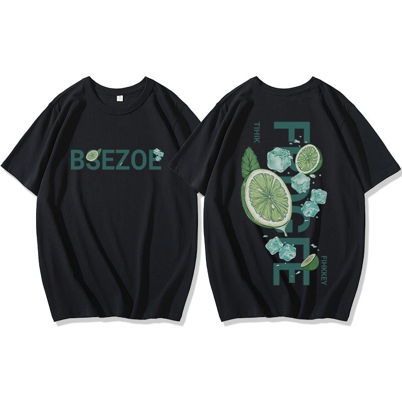 Áo Thun Tay Ngắn Dáng Rộng In Họa Tiết Thời Trang Phong Cách Hàn Quốc Cho Nữ