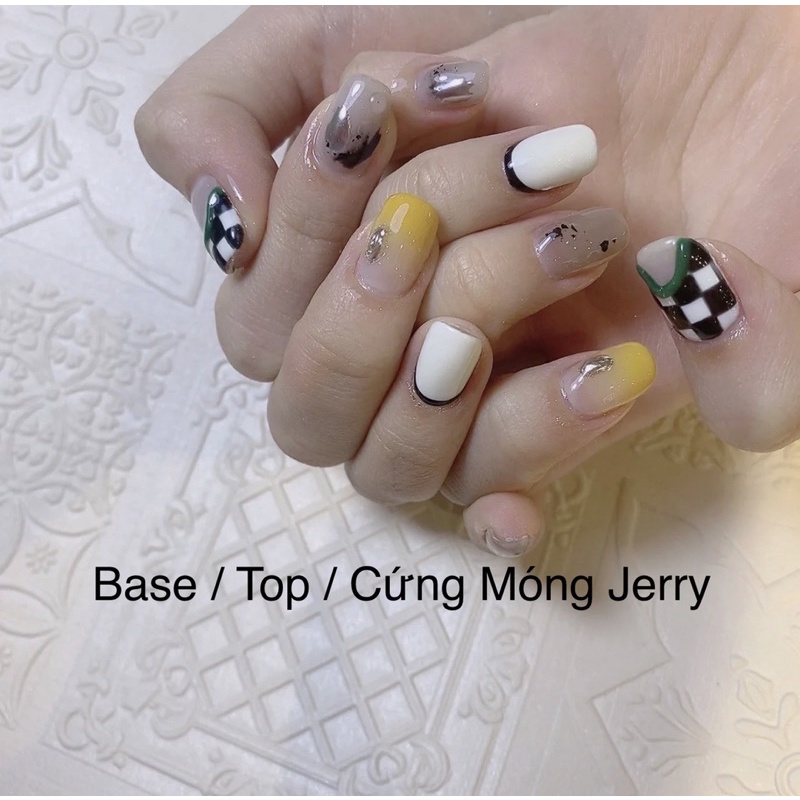 Base, top, cứng móng sơn gel Jerry chính hãng  - tete nail