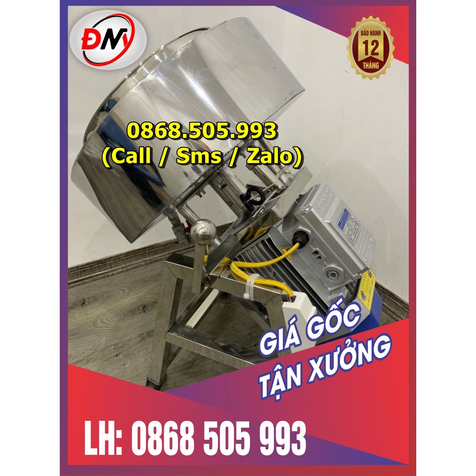 Máy xay giò chả loại dao thả 5kg mô tơ 3,5kw có bao đá