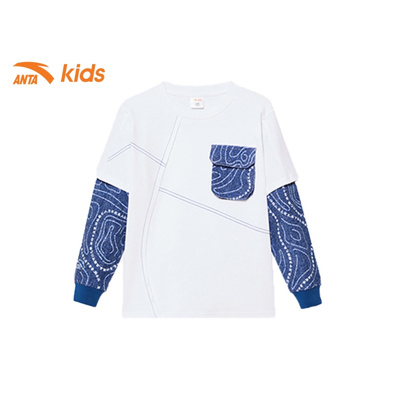 Áo nỉ dài tay thời trang bé trai Anta Kids 352248710