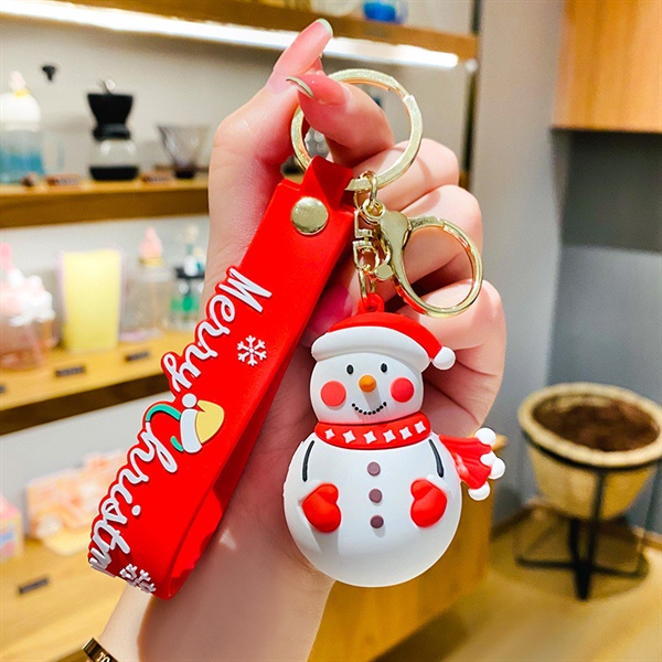 Móc Khóa Cây thông Giáng Sinh, Tuần Lộc, Ông Già Noel, Người Tuyết Dễ Thương