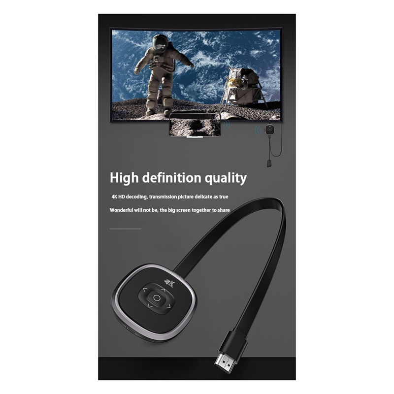 Thiết Bị Thu Phát Màn Hình Không Dây G22 4K HD 2.4G Cho Điện Thoại