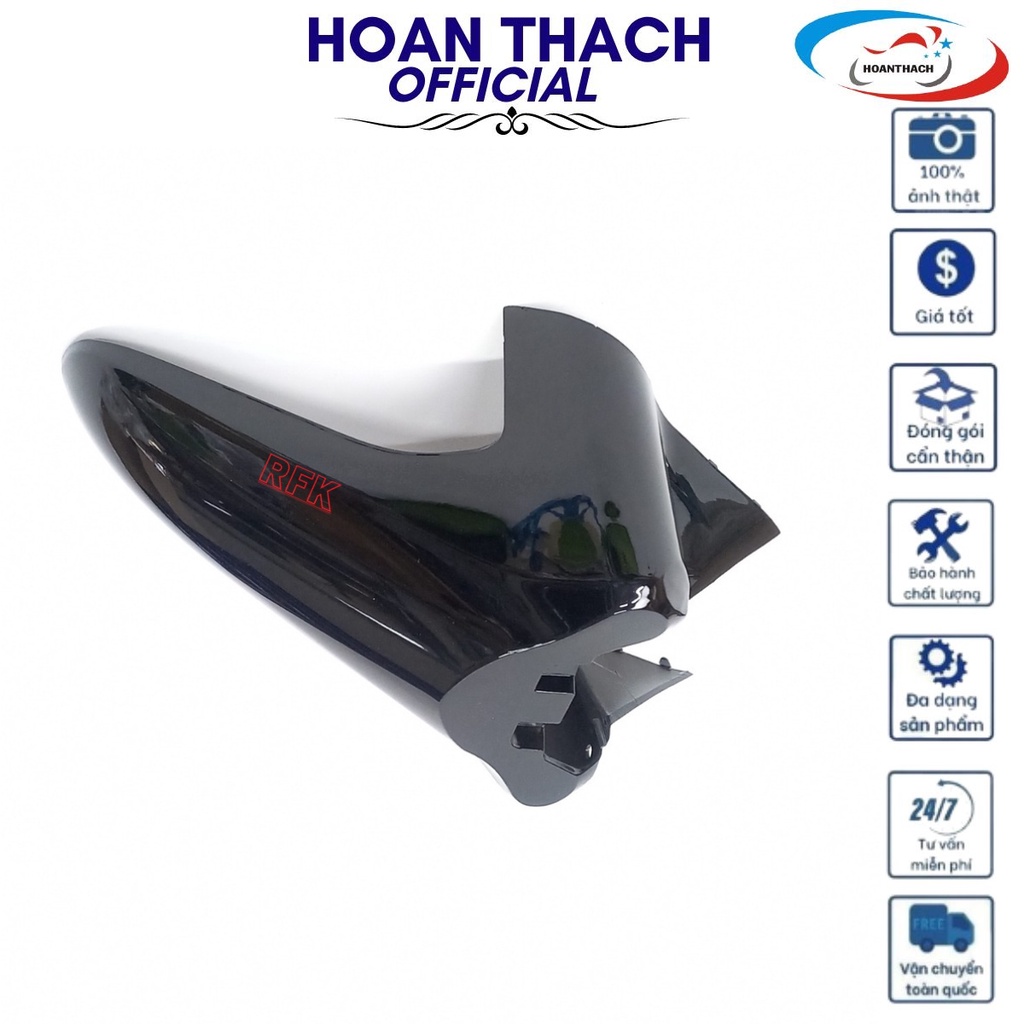 Dè trước màu đen cho xe sirius nhựa đài loan, HOANTHACH SP009196