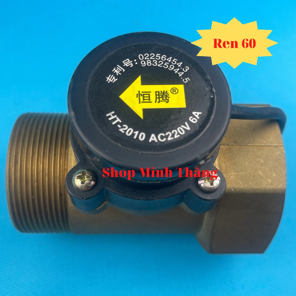 Van Điện, Công Tắc, Cảm Biến Dòng Chảy Ren 34, Ren 42, Ren 49, Ren 60 220V