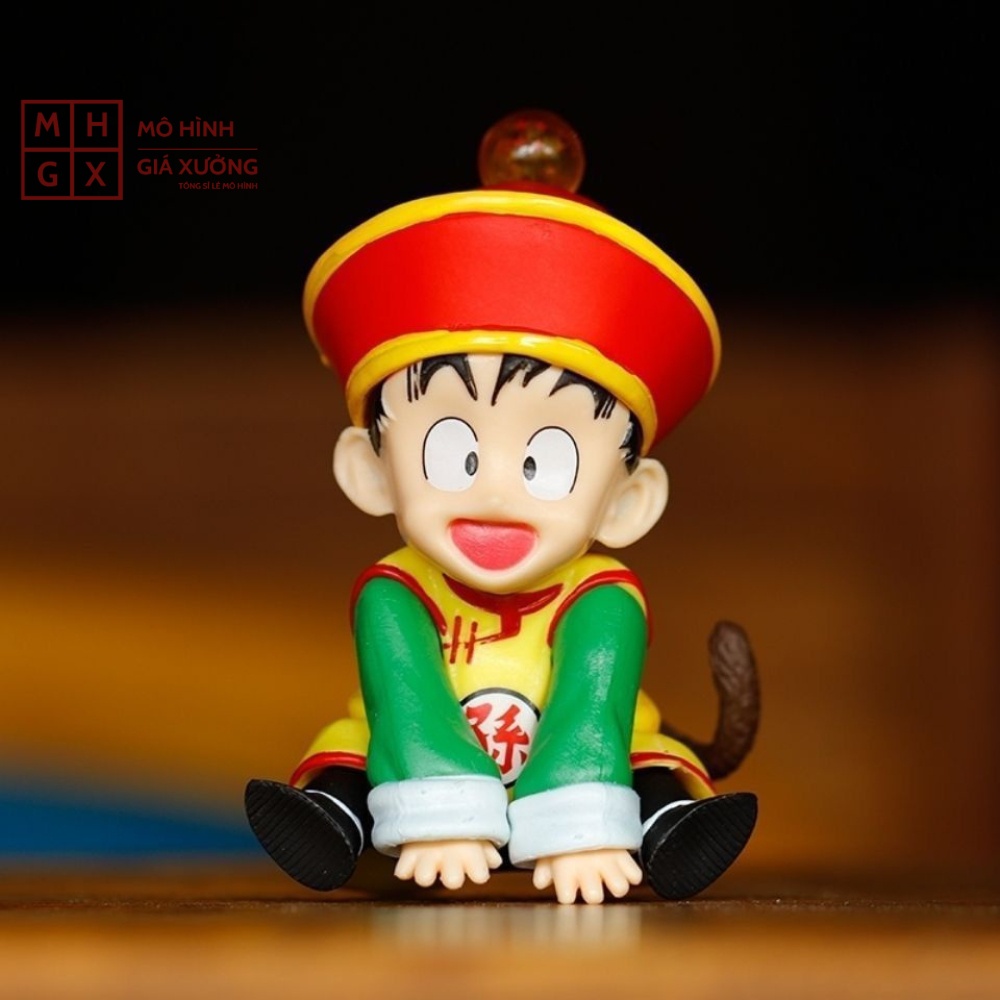 Mô Hình DragonBall Gohan kid siêu dễ thương . Cao 11cm , nặng 200gram . Figure anime DragonBall , mô hình giá xưởng