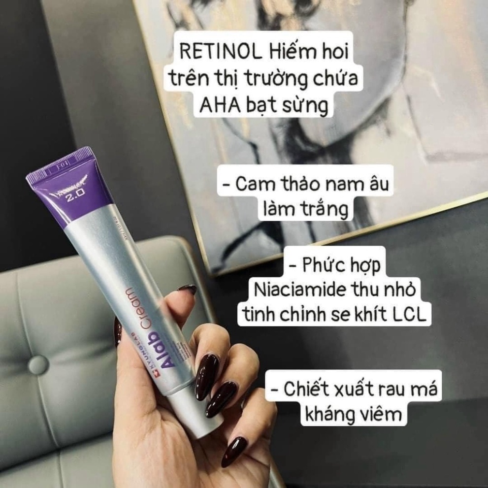 Kem dưỡng Retinol Alab Cream Kyung Lab 30ml thế hệ mới phục hồi dưỡng trắng da ngừa mụn