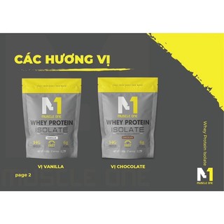 Combo 2 Sữa Tăng Cơ Whey Protein M1 + Quà Tặng Bình Nước