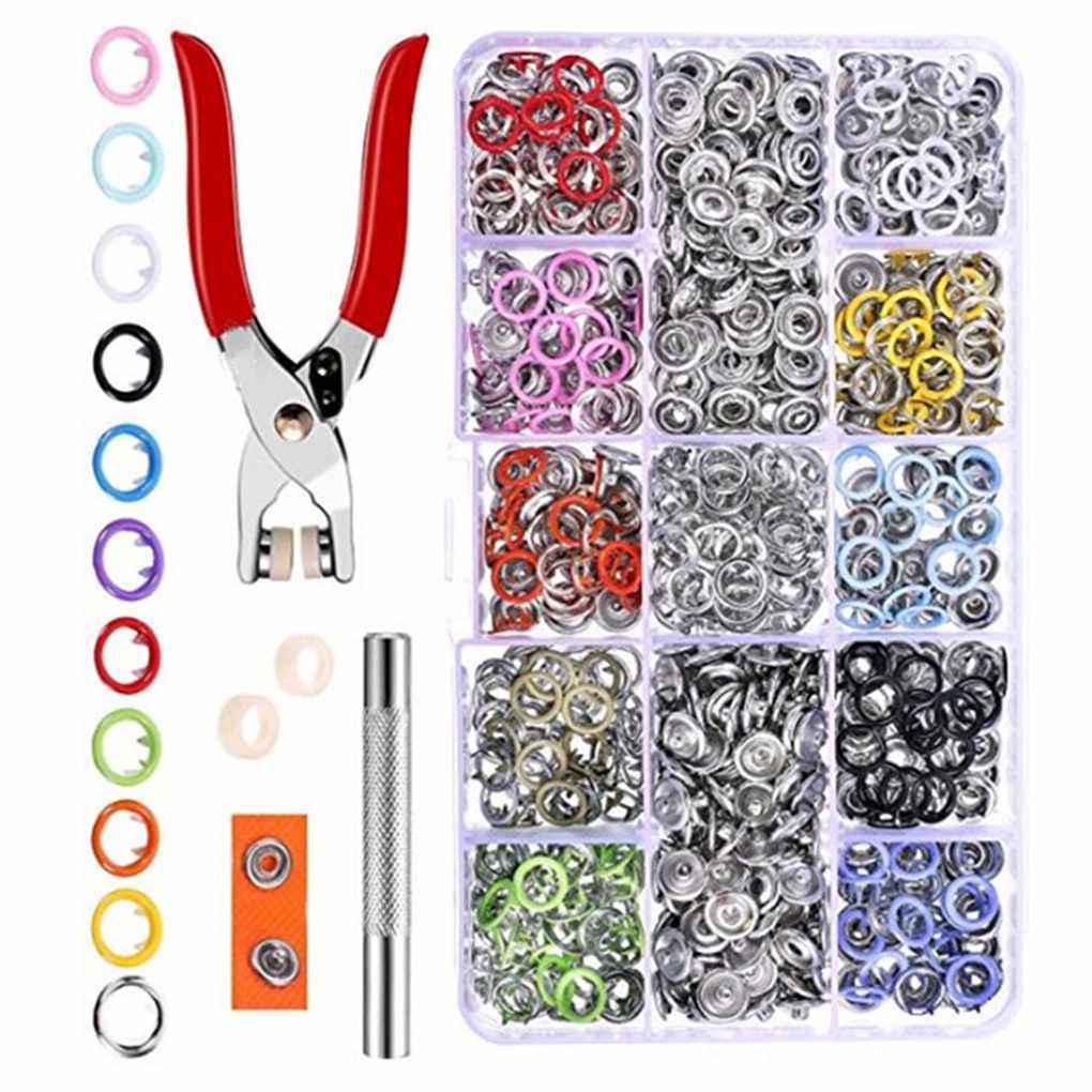 Kìm Bấm Nút Tròn Bằng Kim Loại 9 5mm