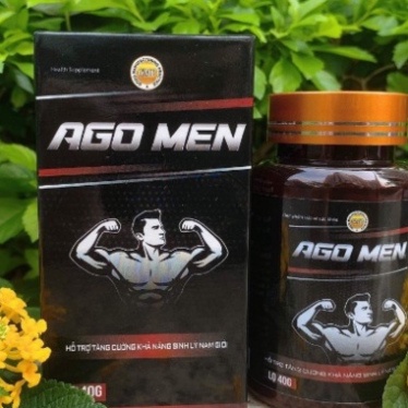 Ago Men - hỗ trợ bổ thận, tăng cường sinh lý nam giới, chậm mãn dục nam (50 viên)