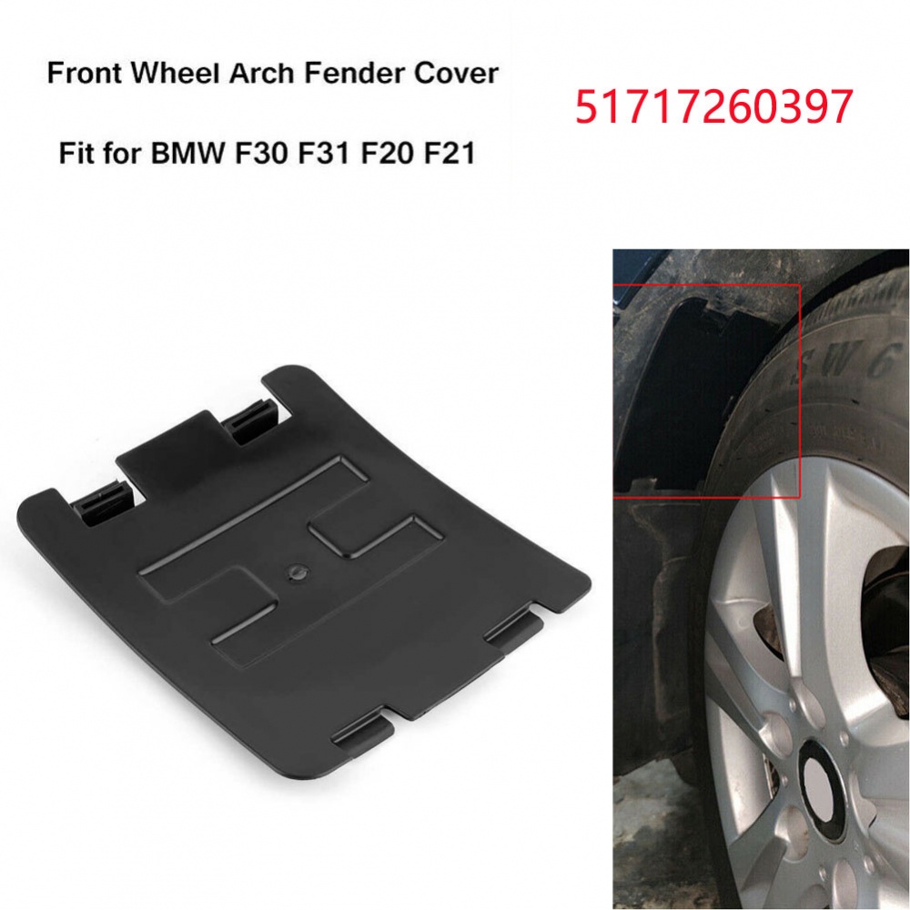 FENDER Tấm Chắn Bùn Cao Cấp Cho Xe Ô Tô BMW F20 F30 320i 328i 51717260397