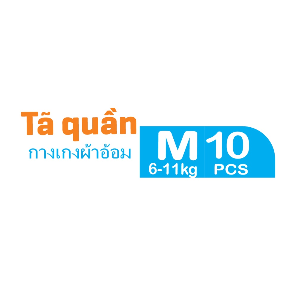 Tã quần Gwen size M 10 miếng. Bỉm siêu thấm.Tả quan siêu mềm, khô thoáng, chống hăm, khử mùi