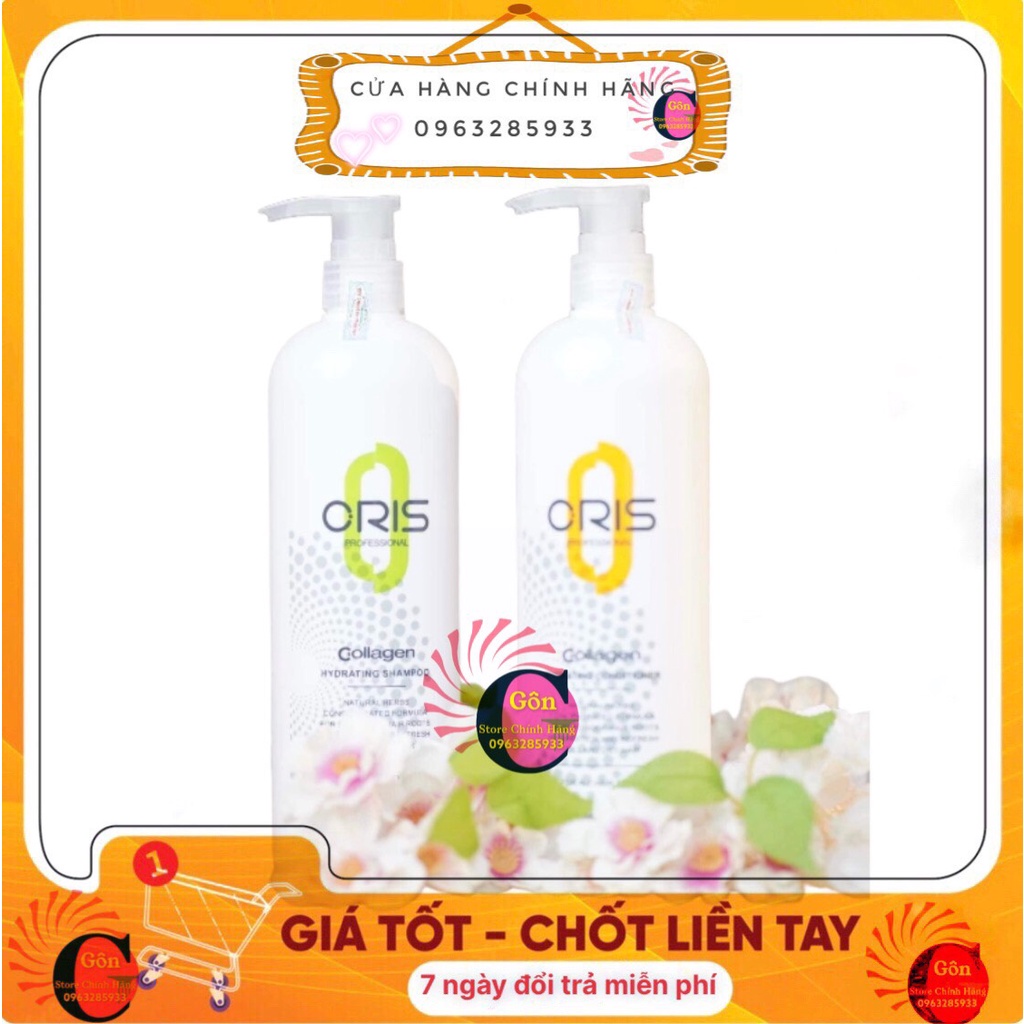 Cặp Dầu Gội Xả Phục Hồi Oris Argan Oil 500ML*2