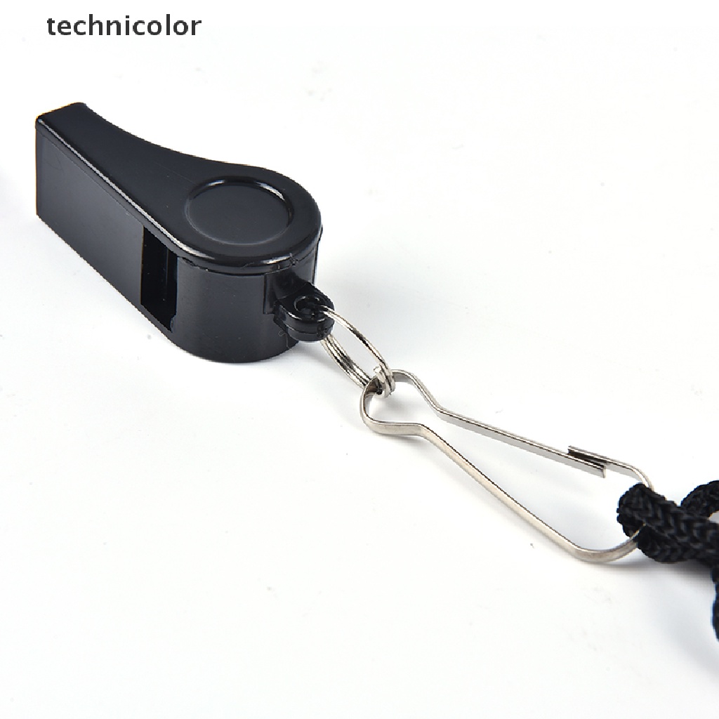 Còi Thổi Bằng Nhựa Có Dây Đeo Cho Trọng Tài Thể Thao