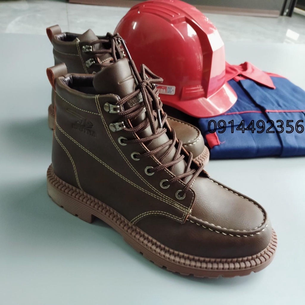 Giày Bảo Hộ Lao Động Chống Đinh, Chống Va Đập, Chống Nước Dự Án, Công Nhân, Kỹ Sư