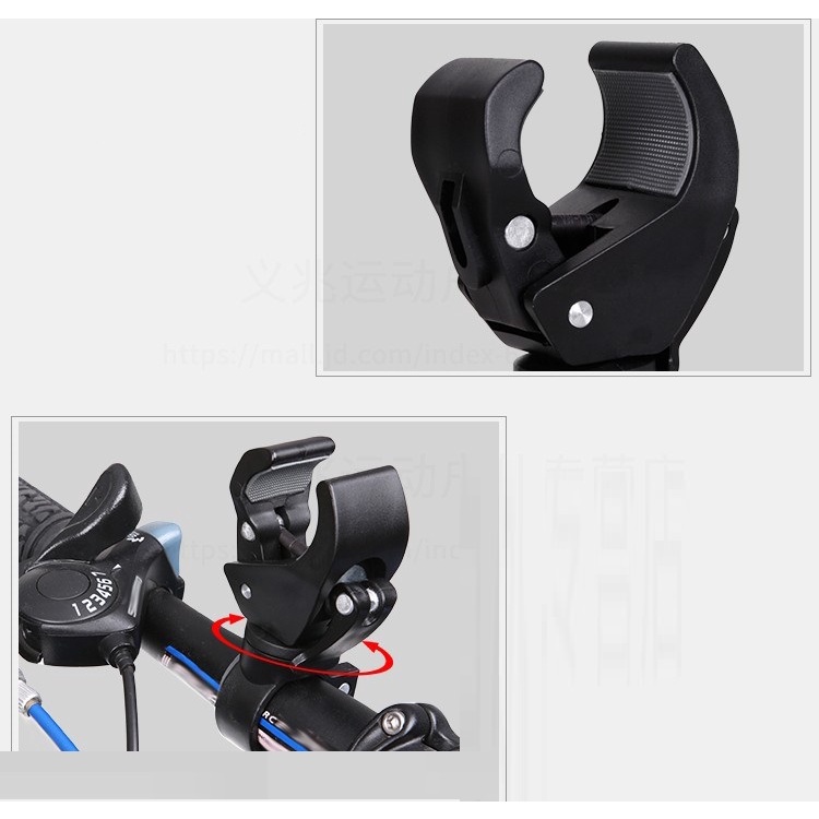 CHÂN KẸP ĐÈN PIN LOẠI LỚN TỦY CHỈNH XOAY ĐƯỢC 360 ĐỘ dùng kẹp đèn pin trên xe đạp - 1023