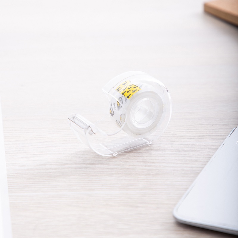 Cuộn băng keo DELI EA30211 trong suốt 8mmx45Umx7.62M (1 cuộn/ vỉ)