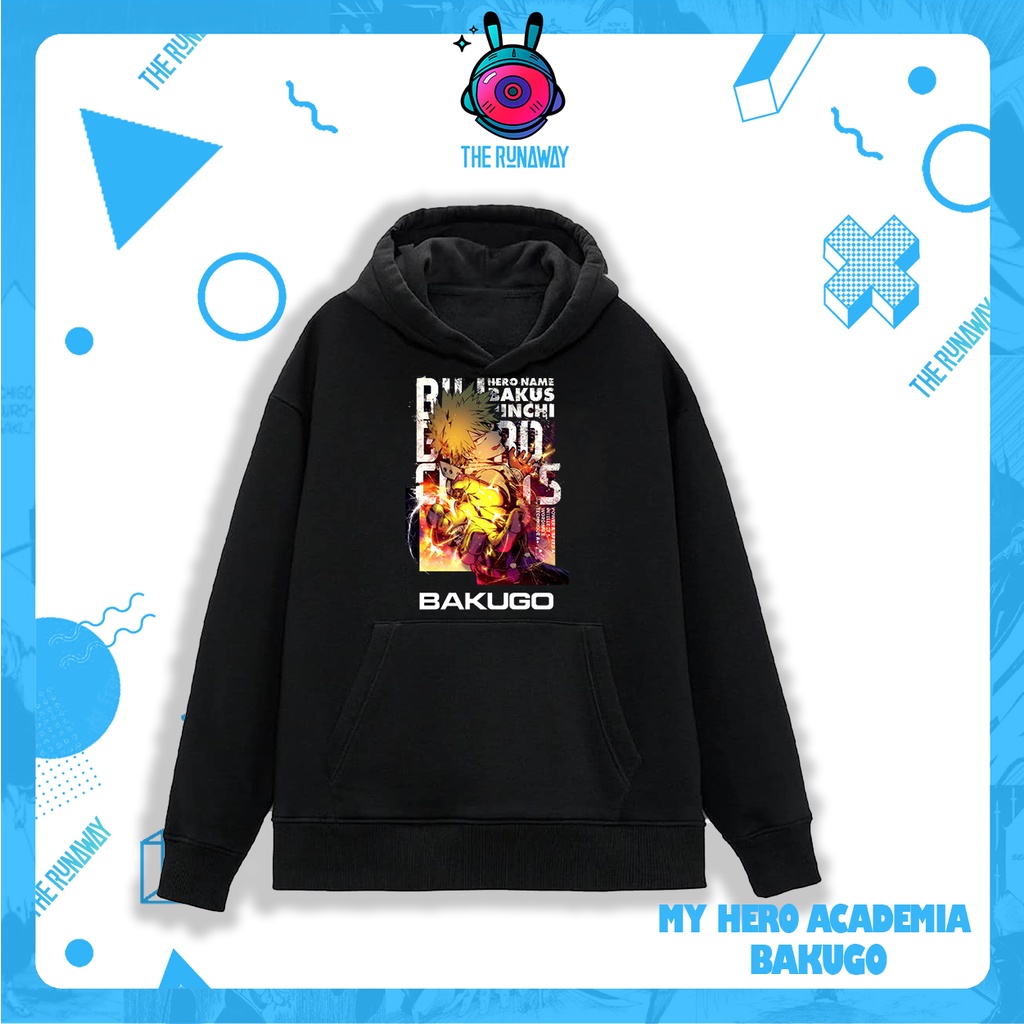 Áo Hoodie My Hero Academia: Katsuki Bakugo #3 Nam/ Nữ by The Runaway