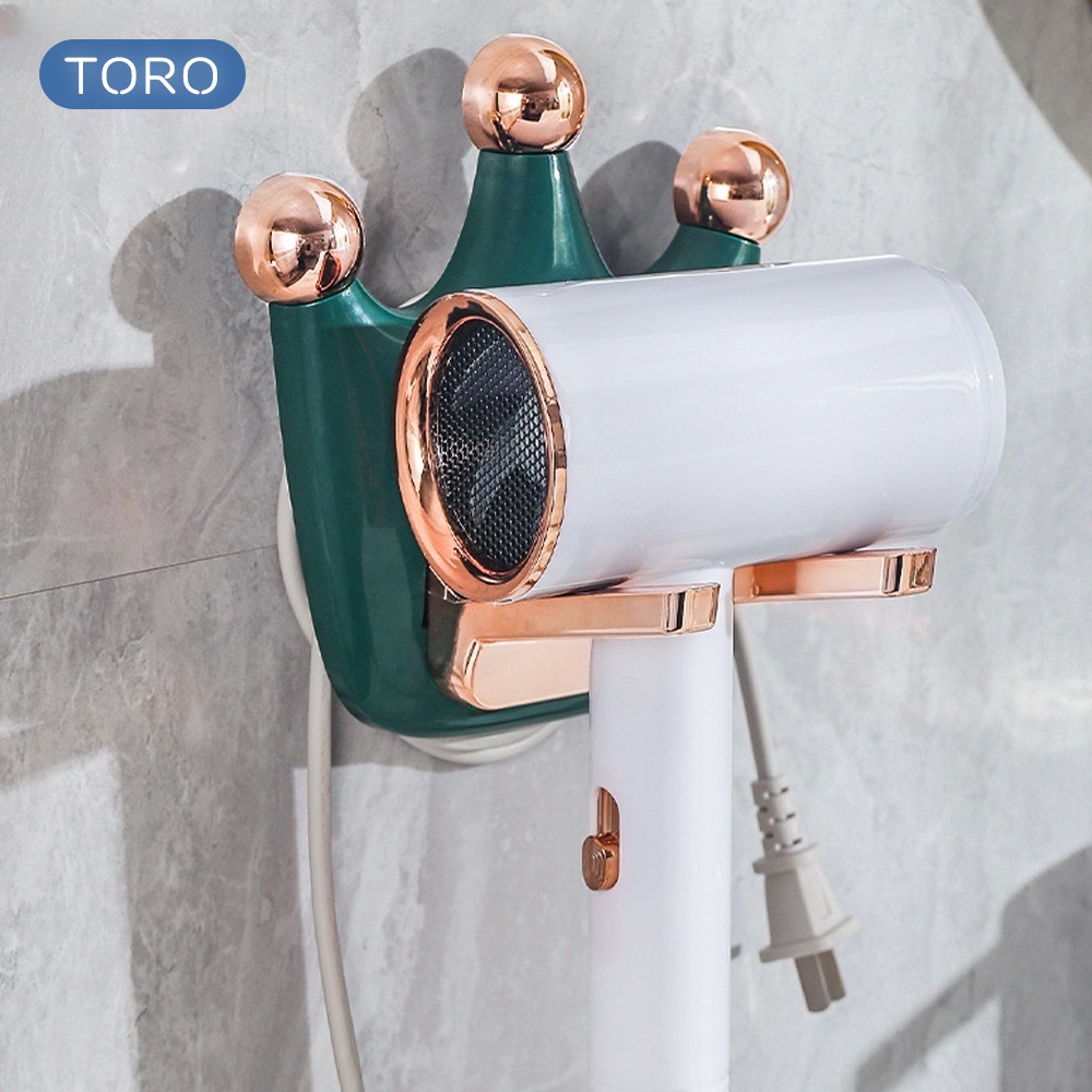 Giá treo máy sấy tóc TORO thiết kế vương miện quý tộc sang trọng