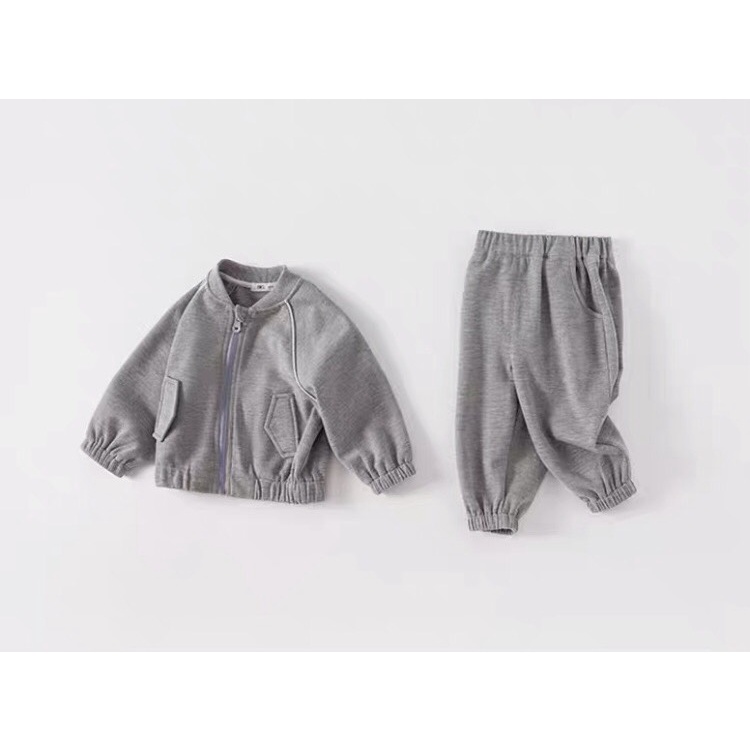 Bộ Thu Đông Bomber Trẻ Em Cho Bé Trai Và Bé Gái Hình Khủng Long Chất Nỉ Da Cá Mềm Mịn Thời Trang Trẻ Em Poskids