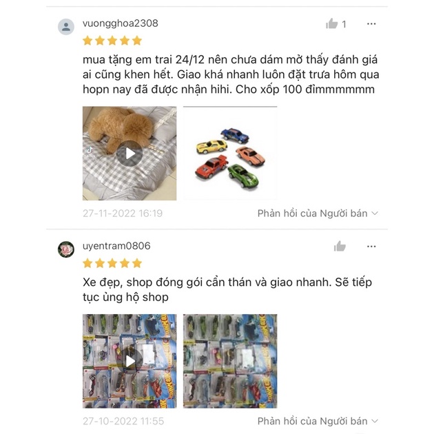 Combo 5 chiếc Hot Wheels chính hãng 🚗🚙🚎🚓