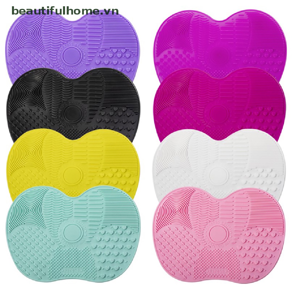 Miếng Silicone Vệ Sinh Cọ Trang Điểm Tiện Dụng