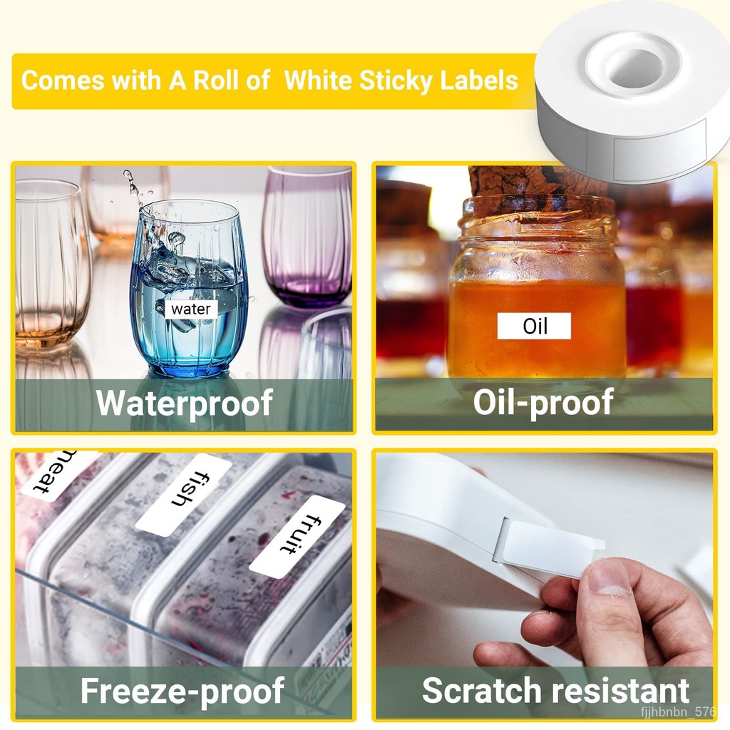 Máy In Nhiệt Không Dây bluetooth Mini Phomemo Q30 Nhãn Dán 6-15mm 203dpi