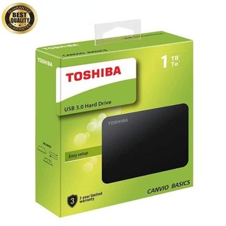 Ổ cứng di động toshiba canvio basics 1tb / 2tb usb 3.0