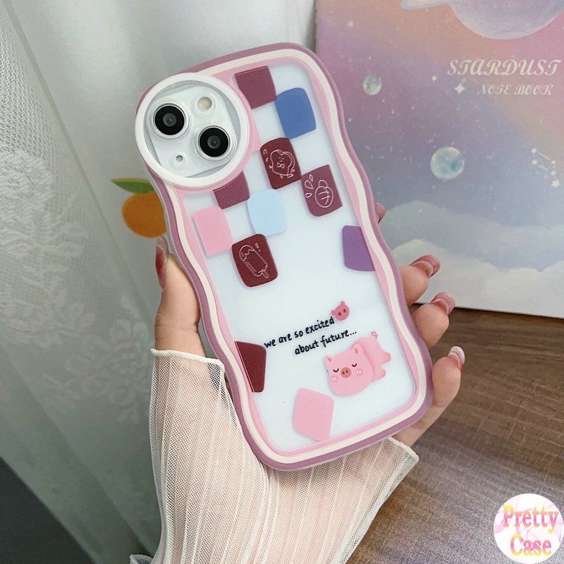 Ốp Điện Thoại Cho OPPO A17 A55 A57 A77S A74 A95 A96 A76 A54 A53 A33 A52 A92 A31 A5 A9 A7 A5S A16 A15S Reno 7Z A83 A71 F1S F11 Pro F7 F5 Gấu Bông Thiết Kế Dễ Thương Xinh Xắn