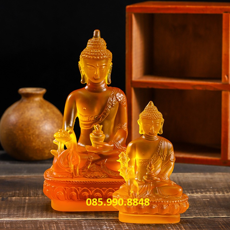 Tượng trang trí , Tượng phật dược sư rất đẹp - Ngắm là mê