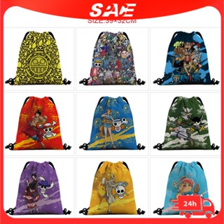 Ba Lô Dây Rút In Hoạt Hình One Piece Dễ Thương