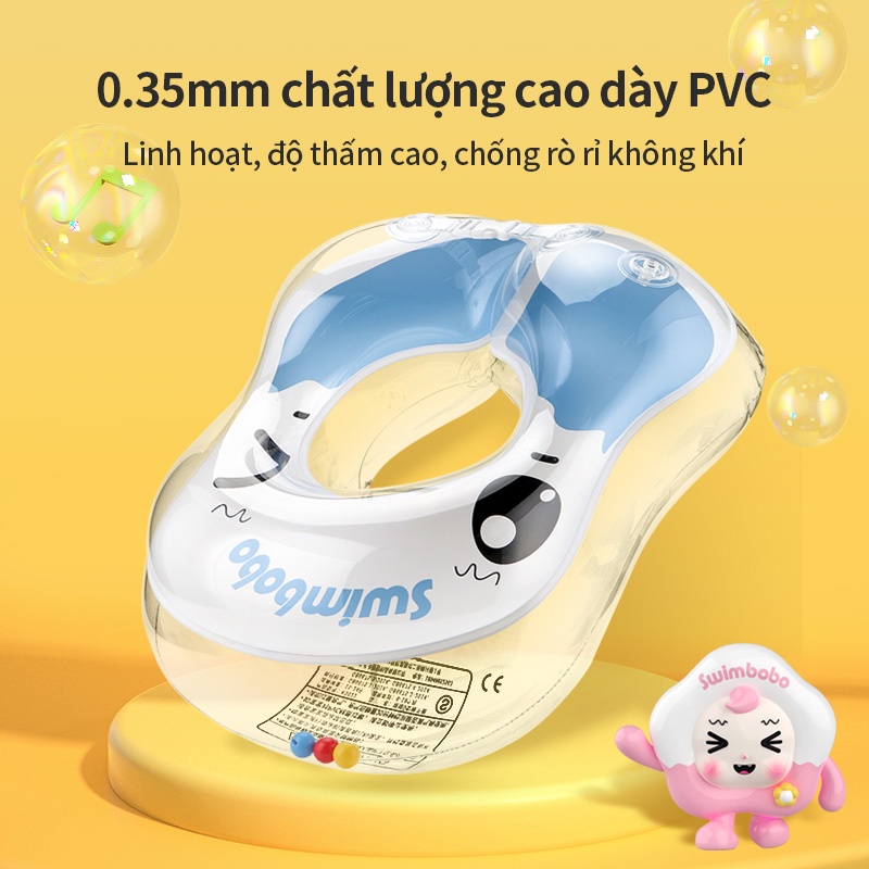 Phao Bơi Bơm Hơi Xinh Xắn Tiện Dụng Cho Bé 0-3 Tuổi