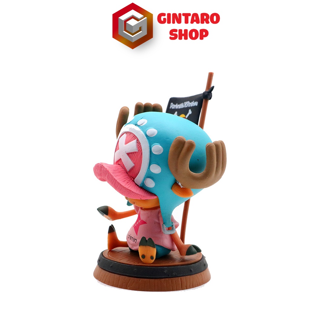Mô hình One Piece Chopper kẹo ngọt phiên bản chibi kute cực dễ thương, Mô hình nhân vật Chopper cao 12cm
